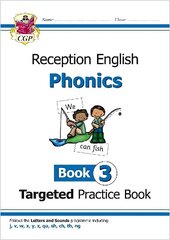 Reception English Phonics Targeted Practice Book - Book 3 cena un informācija | Grāmatas pusaudžiem un jauniešiem | 220.lv