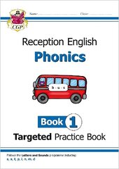 Reception English Phonics Targeted Practice Book - Book 1 cena un informācija | Grāmatas pusaudžiem un jauniešiem | 220.lv