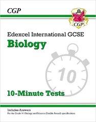 Edexcel International GCSE Biology: 10-Minute Tests (with answers) цена и информация | Книги для подростков и молодежи | 220.lv