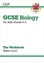 GCSE Biology: AQA Workbook - Higher cena un informācija | Grāmatas pusaudžiem un jauniešiem | 220.lv