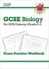 GCSE Biology: OCR Gateway Exam Practice Workbook цена и информация | Книги для подростков и молодежи | 220.lv