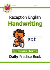 Reception Handwriting Daily Practice Book: Summer Term cena un informācija | Grāmatas pusaudžiem un jauniešiem | 220.lv