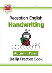 Reception Handwriting Daily Practice Book: Autumn Term cena un informācija | Grāmatas pusaudžiem un jauniešiem | 220.lv