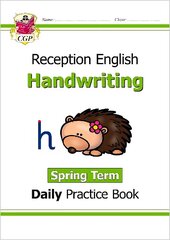 Reception Handwriting Daily Practice Book: Spring Term cena un informācija | Grāmatas pusaudžiem un jauniešiem | 220.lv