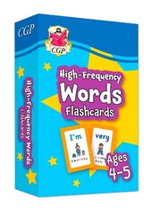 High-Frequency Words Flashcards for Ages 4-5 (Reception) cena un informācija | Grāmatas pusaudžiem un jauniešiem | 220.lv