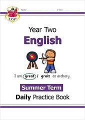 KS1 English Year 2 Daily Practice Book: Summer Term cena un informācija | Grāmatas pusaudžiem un jauniešiem | 220.lv