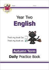 KS1 English Year 2 Daily Practice Book: Autumn Term cena un informācija | Grāmatas pusaudžiem un jauniešiem | 220.lv