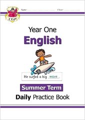KS1 English Year 1 Daily Practice Book: Summer Term cena un informācija | Grāmatas pusaudžiem un jauniešiem | 220.lv