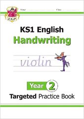 KS1 English Year 2 Handwriting Targeted Practice Book cena un informācija | Grāmatas pusaudžiem un jauniešiem | 220.lv