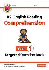 KS1 English Year 1 Reading Comprehension Targeted Question Book - Book 2 (with Answers) cena un informācija | Grāmatas pusaudžiem un jauniešiem | 220.lv