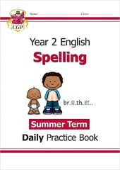 KS1 Spelling Year 2 Daily Practice Book: Summer Term cena un informācija | Grāmatas pusaudžiem un jauniešiem | 220.lv