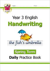 KS2 Handwriting Year 3 Daily Practice Book: Spring Term cena un informācija | Grāmatas pusaudžiem un jauniešiem | 220.lv