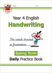KS2 Handwriting Year 4 Daily Practice Book: Spring Term cena un informācija | Grāmatas pusaudžiem un jauniešiem | 220.lv