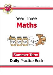 KS2 Maths Year 3 Daily Practice Book: Summer Term cena un informācija | Grāmatas pusaudžiem un jauniešiem | 220.lv