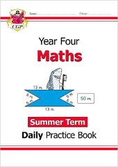 KS2 Maths Year 4 Daily Practice Book: Summer Term cena un informācija | Grāmatas pusaudžiem un jauniešiem | 220.lv