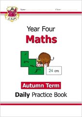 KS2 Maths Year 4 Daily Practice Book: Autumn Term cena un informācija | Grāmatas pusaudžiem un jauniešiem | 220.lv