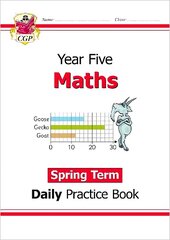 KS2 Maths Year 5 Daily Practice Book: Spring Term cena un informācija | Grāmatas pusaudžiem un jauniešiem | 220.lv