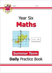 KS2 Maths Year 6 Daily Practice Book: Summer Term cena un informācija | Grāmatas pusaudžiem un jauniešiem | 220.lv