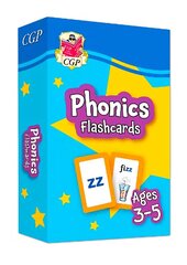 Phonics Flashcards for Ages 3-5 cena un informācija | Grāmatas pusaudžiem un jauniešiem | 220.lv