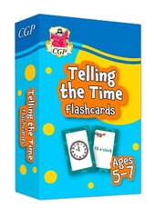 Telling the Time Flashcards for Ages 5-7 cena un informācija | Grāmatas pusaudžiem un jauniešiem | 220.lv