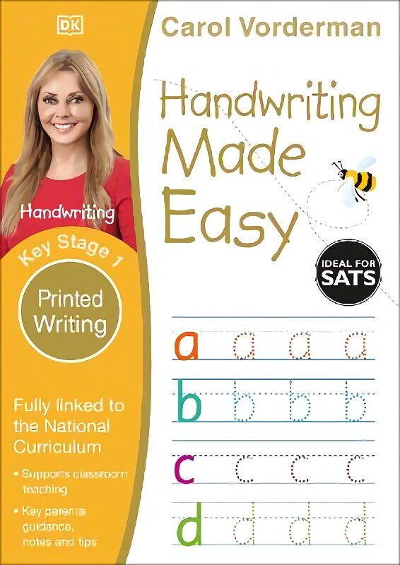 Handwriting Made Easy: Printed Writing, Ages 5-7 (Key Stage 1): Supports the National Curriculum, Handwriting Practice Book cena un informācija | Grāmatas pusaudžiem un jauniešiem | 220.lv