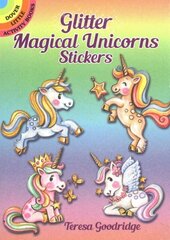 Glitter Magical Unicorns Stickers cena un informācija | Grāmatas pusaudžiem un jauniešiem | 220.lv