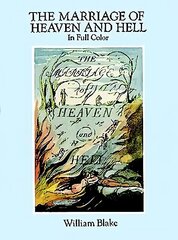The Marriage of Heaven and Hell: A Facsimile in Full Color Facsimile edition cena un informācija | Mākslas grāmatas | 220.lv