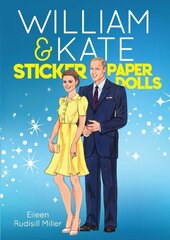 William & Kate Sticker Paper Dolls цена и информация | Книги для самых маленьких | 220.lv