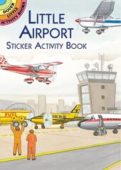 Little Airport Sticker Activity Book cena un informācija | Grāmatas mazuļiem | 220.lv