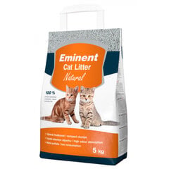 Eminent Cat Litter Dabīgi, bez smaržas kaķu pakaiši / 5kg cena un informācija | Kaķu smiltis, pakaiši | 220.lv