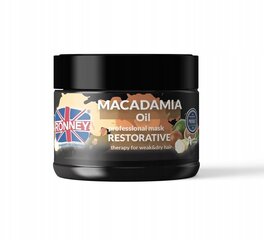 Atjaunojoša matu maska ​​ar makadāmijas eļļu RONNEY_Macadamia Oil Professional mask Restorative Therapy For Weak, Dry Hair 300ml cena un informācija | Kosmētika matu stiprināšanai | 220.lv