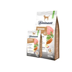 Eminent Senior 22/10 bezglutēna suņu barība visu šķirņu vecāka gadagājuma suņiem / 3kg cena un informācija | Sausā barība suņiem | 220.lv