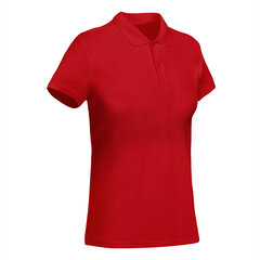 Рубашка поло женская облегающая с коротким рукавом PRINCE WOMAN, красная цена и информация | Футболка женская | 220.lv