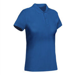 Рубашка поло женская облегающая  с коротким рукавом PRINCE WOMAN, синяя цена и информация | Женские футболки | 220.lv