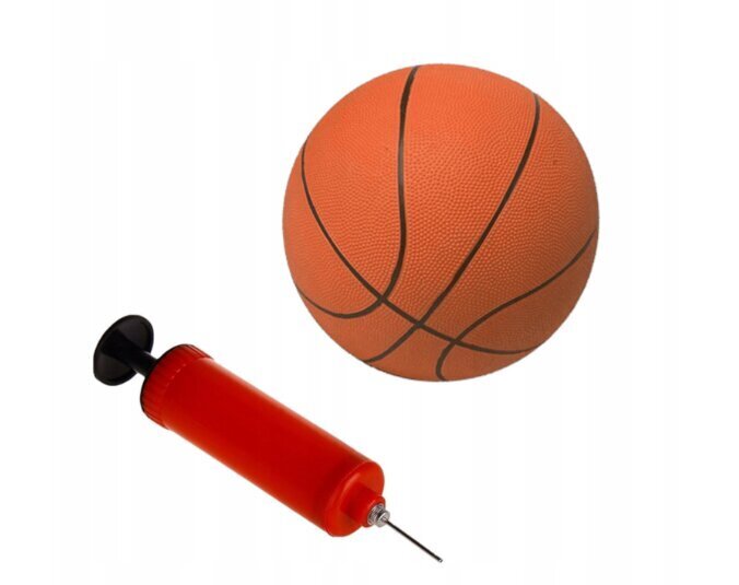 Basketbola komplekts King Sport DM-39881B-1, ar plīša spilvenu, 50 cm цена и информация | Attīstošās rotaļlietas | 220.lv