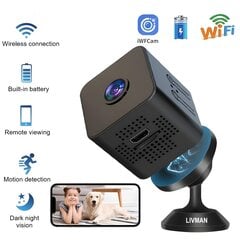 Bezvadu gudrā Wi-Fi Full HD novērošanas kamera LIVMAN X1 цена и информация | Камеры видеонаблюдения | 220.lv