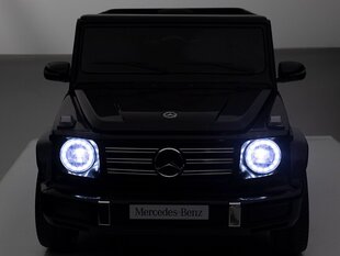 Детский электромобиль Mercedes-Benz G500 с музыкальным модулем, одноместный, черный цена и информация | Электромобили для детей | 220.lv