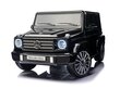 Bērnu vienvietīgs elektroauto Mercedes-Benz G500 ar mūzikas moduli, melns цена и информация | Bērnu elektroauto | 220.lv