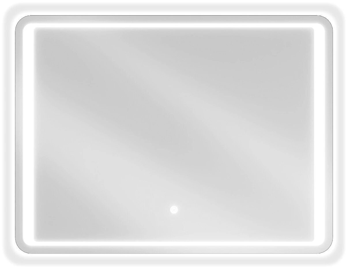 Vannas istabas spogulis Mexen Zusa ar LED apgaismojumu, sudraba krāsā cena un informācija | Vannas istabas spoguļi | 220.lv
