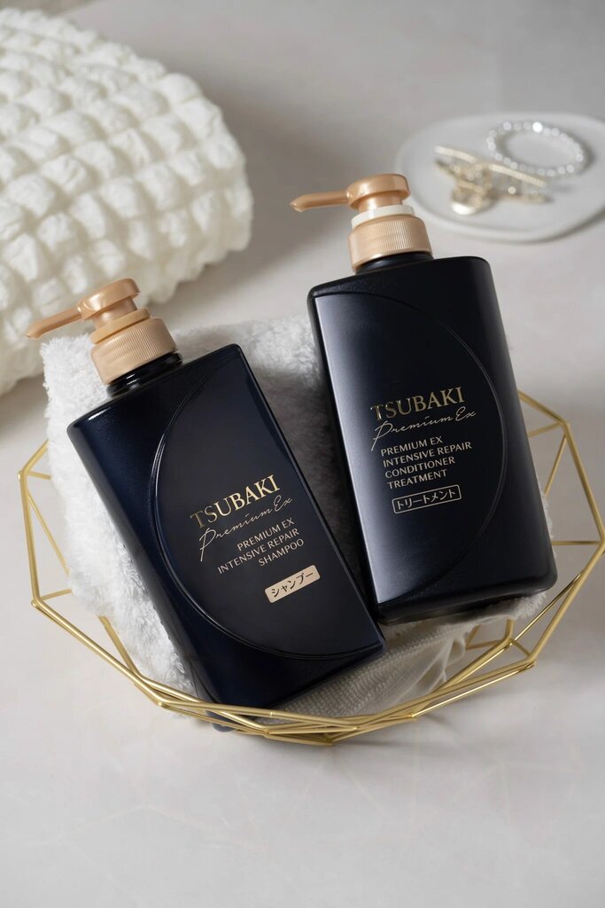 Atjaunojošs šampūns bojātiem matiem Shiseido Tsubaki Premium EX, 490 ml cena un informācija | Šampūni | 220.lv