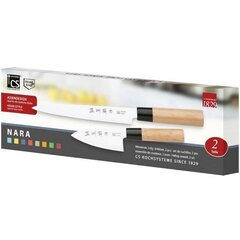 2 nažu komplekts, Yanagi-ba suši (21cm) un Santoku (11cm) - CSS цена и информация | Ножи и аксессуары для них | 220.lv