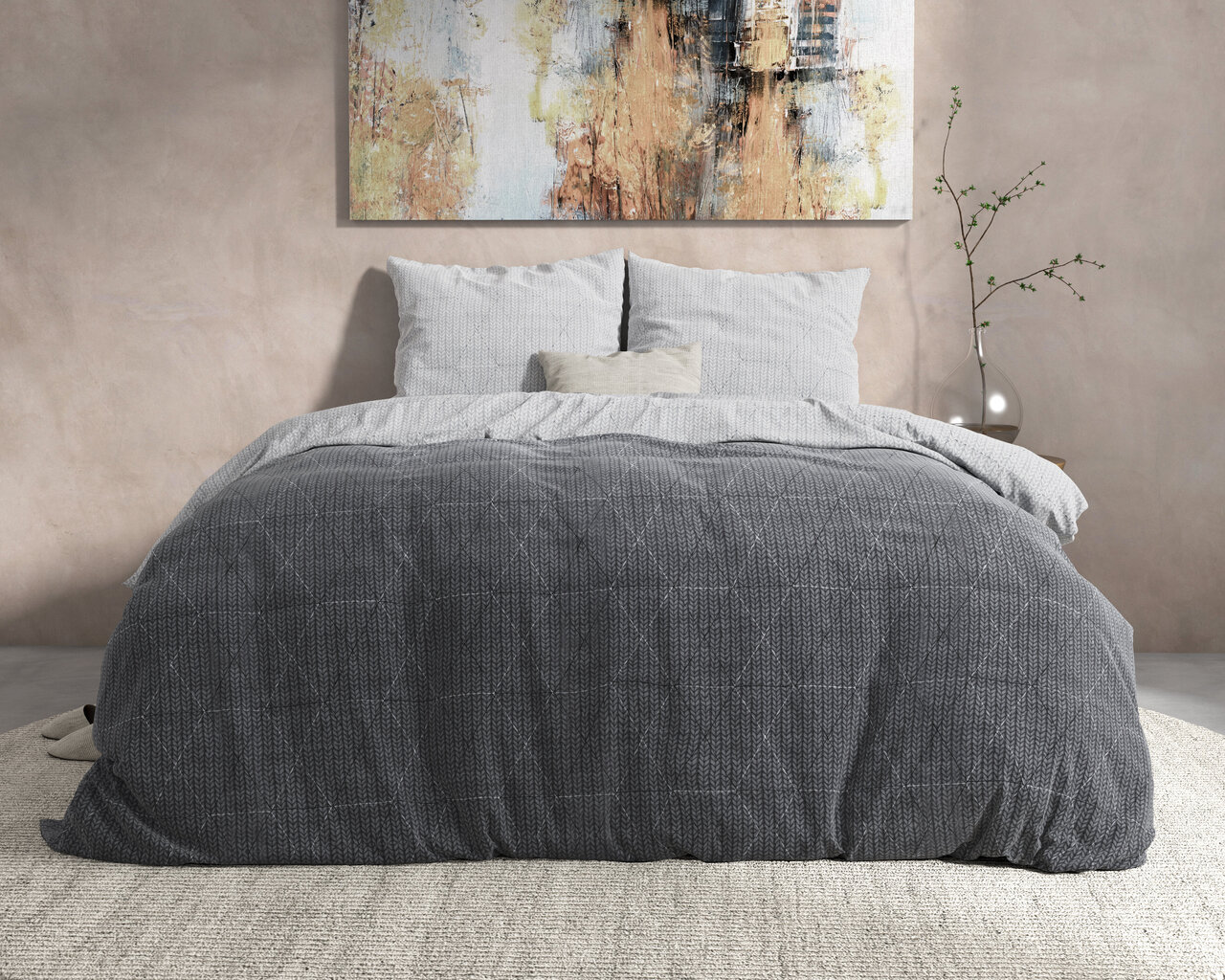 Dream House gultas veļas komplekts Quinn, 200x220, 3 daļas cena un informācija | Gultas veļas komplekti | 220.lv
