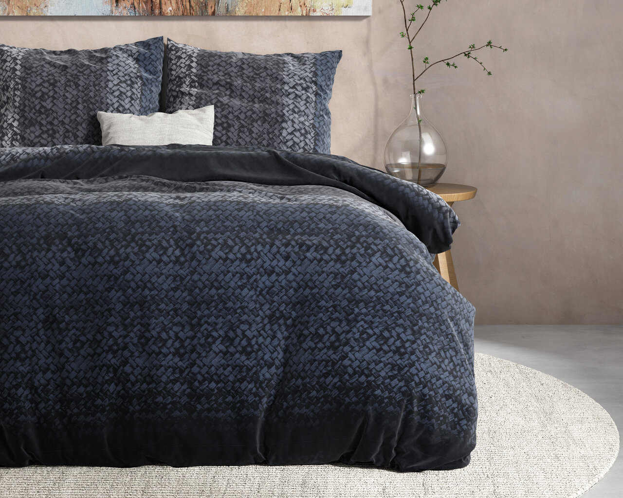 Dream House gultas veļas komplekts Gradient Knits, 240x220, 3 daļas cena un informācija | Gultas veļas komplekti | 220.lv