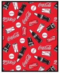 Флисовое одеяло Coca-Cola 120x150 см цена и информация | Покрывала, пледы | 220.lv