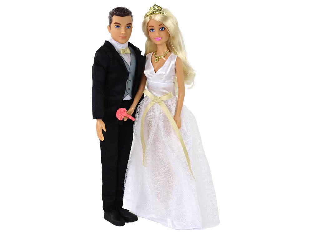 Lelles līgavas un līgavaiņa komplekts, Anlily cena un informācija | Rotaļlietas meitenēm | 220.lv