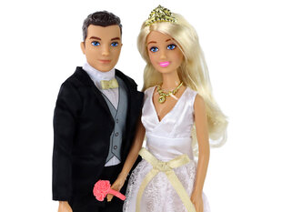 Набор кукол "Жених и невеста", Anlily цена и информация | Игрушки для девочек | 220.lv