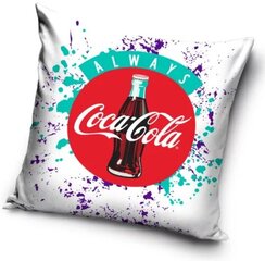 Декоративная подушка Coca-Cola (40x40 см) цена и информация | Декоративные подушки и наволочки | 220.lv