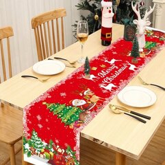 Ziemassvētku galdauts, 180x35 cm cena un informācija | Galdauti, salvetes | 220.lv