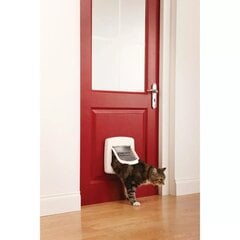 Магнитная откидная дверца PetSafe для кошек, белая цена и информация | Переноски, сумки | 220.lv