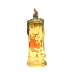 Новогодняя электрическая свеча Дед Мороз цена и информация | Подсвечники, свечи | 220.lv